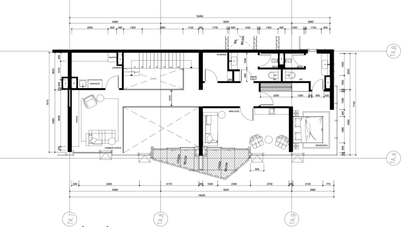 layout loft tang 2