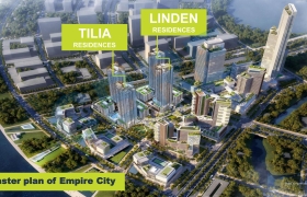 Mặt bằng chi tiết căn hộ Tilia Residence dự án Empire City Thủ Thiêm
