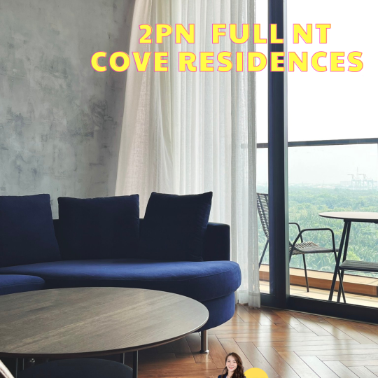 Cho Thuê Căn 2PN COVE Residences Full Nội Thất | Empire City