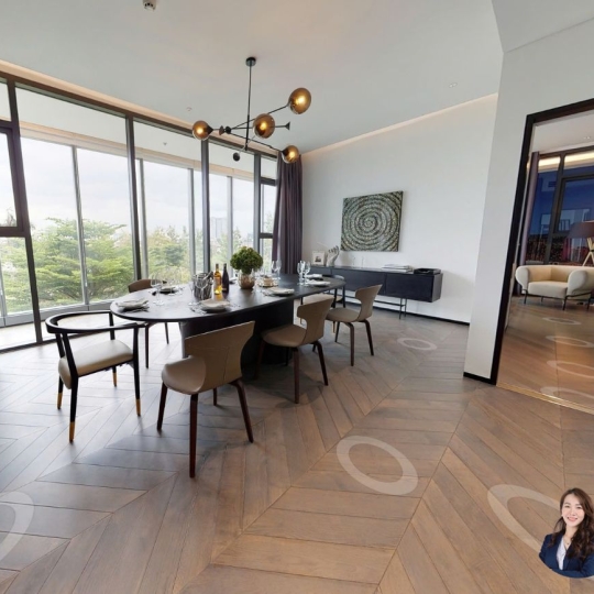 Bán Căn Hộ Narra Residences Dự Án Empire City 4PN View Sông Quận 1