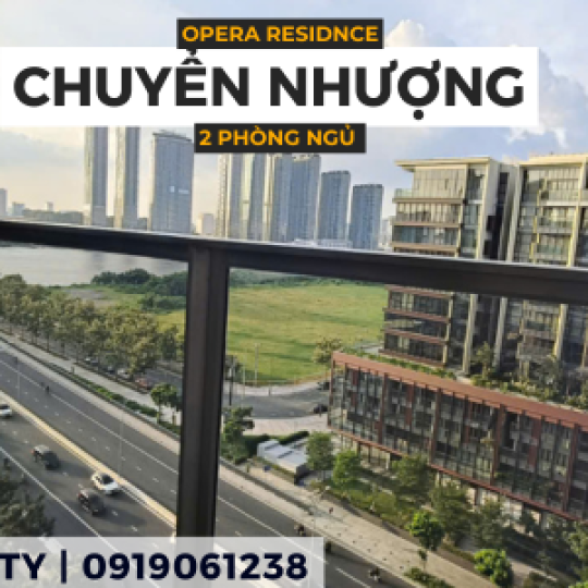 Bán căn hộ 2 phòng ngủ Opera Residence Thủ Thiêm | 16.1 Tỷ