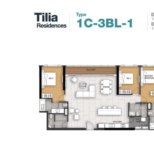 Bán 3PN Tilia Residences | View Bitexco | 154m2 | Vy Property 0919061238