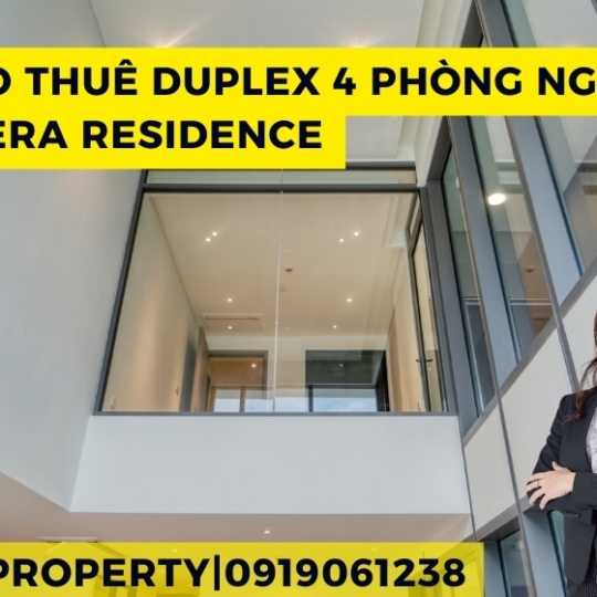 Cho Thuê: Duplex 4 Phòng Ngủ Sang Trọng tại Opera Residence