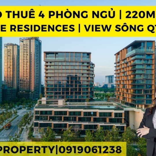 Cho Thuê Căn Hộ 4 Phòng Ngủ Tại Cove Residences | Empire City