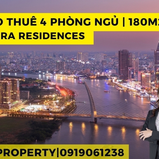 Cho Thuê Căn Hộ Cao Cấp 4 Phòng Ngủ Tại Opera Residence | View Sông Q1