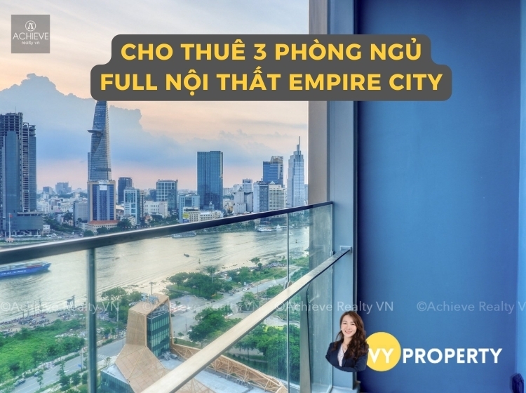 Cho Thuê Căn 3PN Full Nội Thất  | Linden Residences
