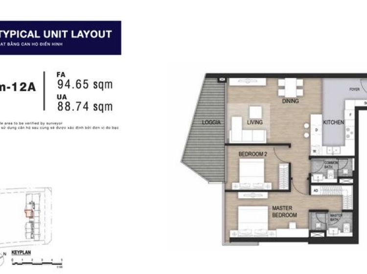 Căn 2PN Suất SPA - Opera Residence