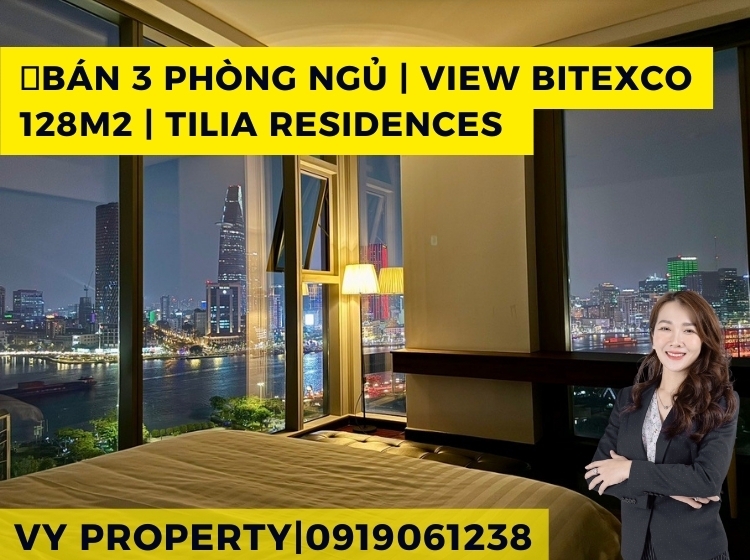 Bán 3 PN Tilia Residences View Bitexco | 128m2