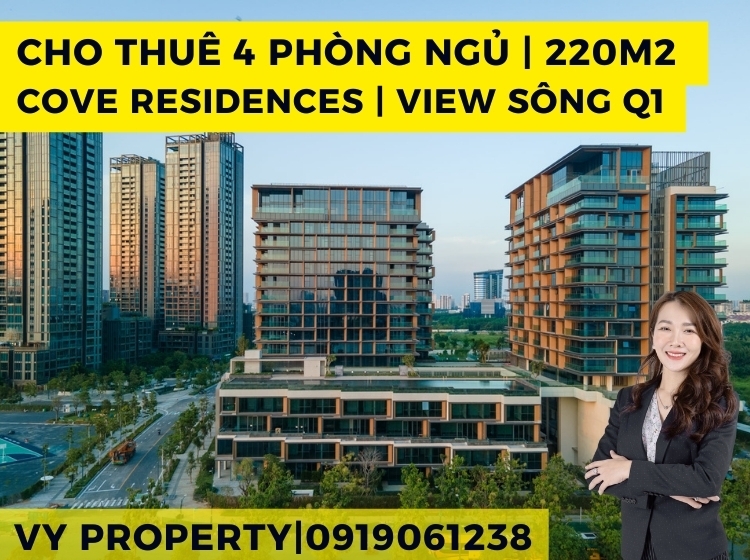 Cho Thuê Căn Hộ 4 Phòng Ngủ Tại Cove Residences | Empire City