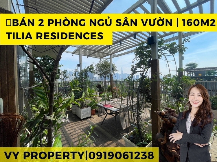 Bán Căn Hộ 2 Phòng Ngủ Với Sân Vườn Độc Đáo Tại Empire City 