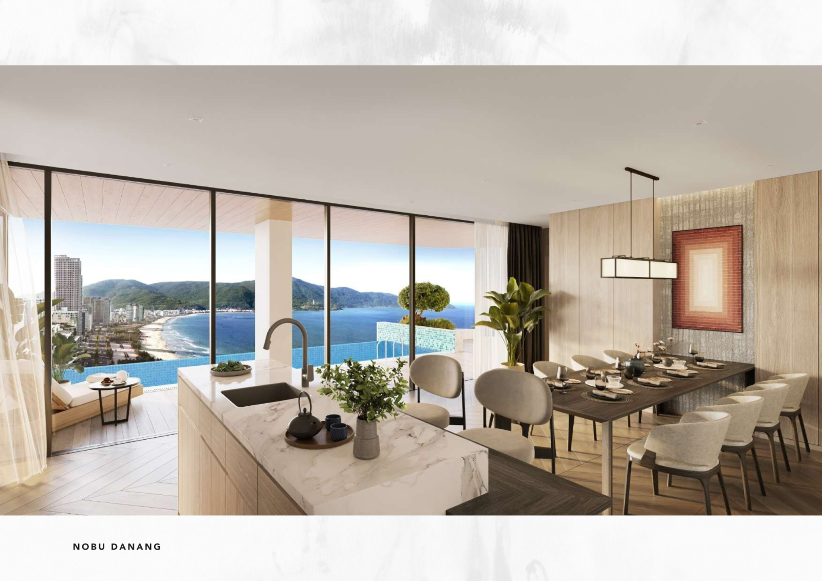 Chi Tiết Layout căn hộ SKY VILLA dự án Nobu Hotel và Residences Đà Nẵng