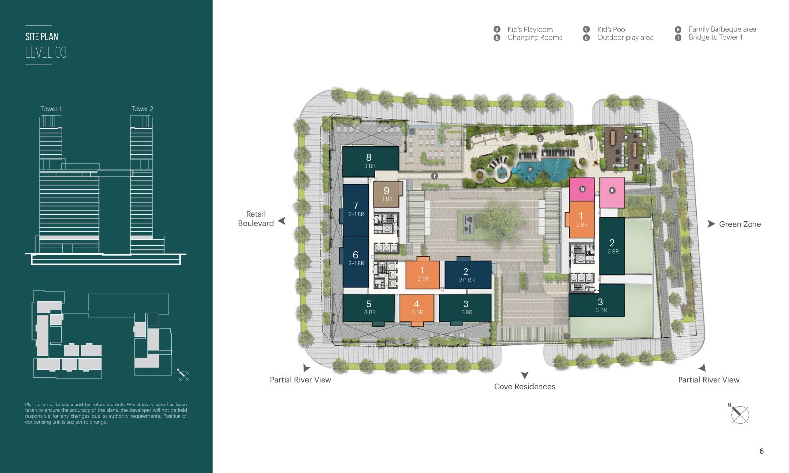 Mặt bằng tầng 3 Narra Residences