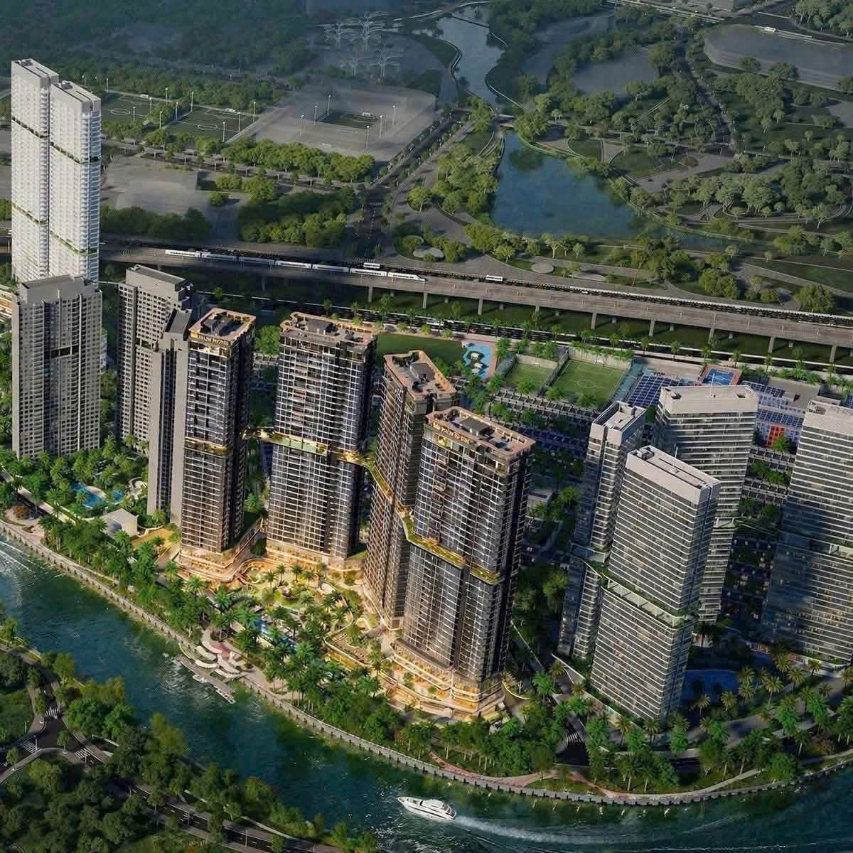 Phân khu Palm River, Palm City Nam Rạch Chiếc