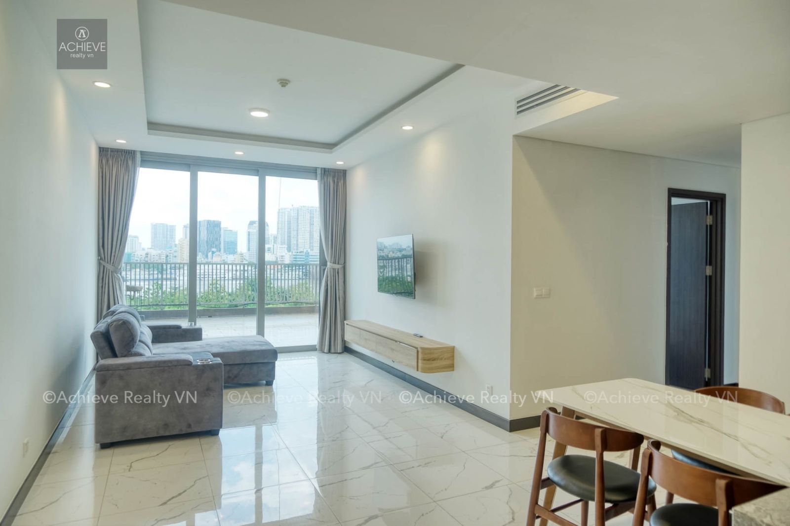 hai phòng ngủ sân vườn tilia residences