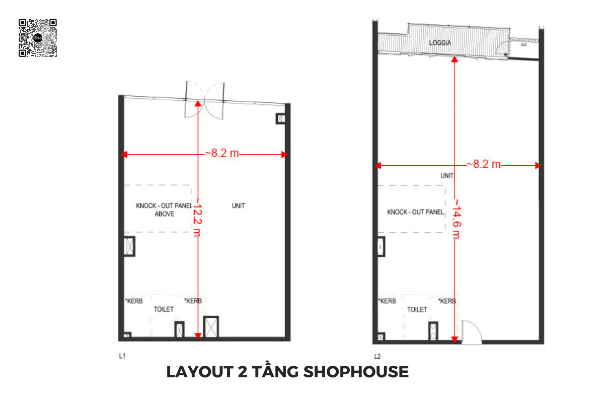 Layout Shophouse Opera Residence Thủ Thiêm