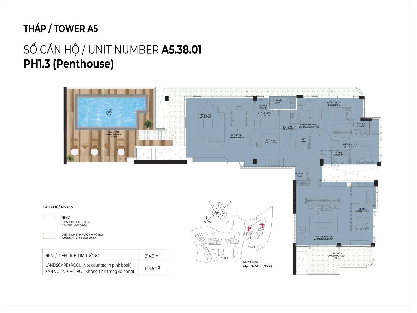 layout penthouse eaton park A5.38.01