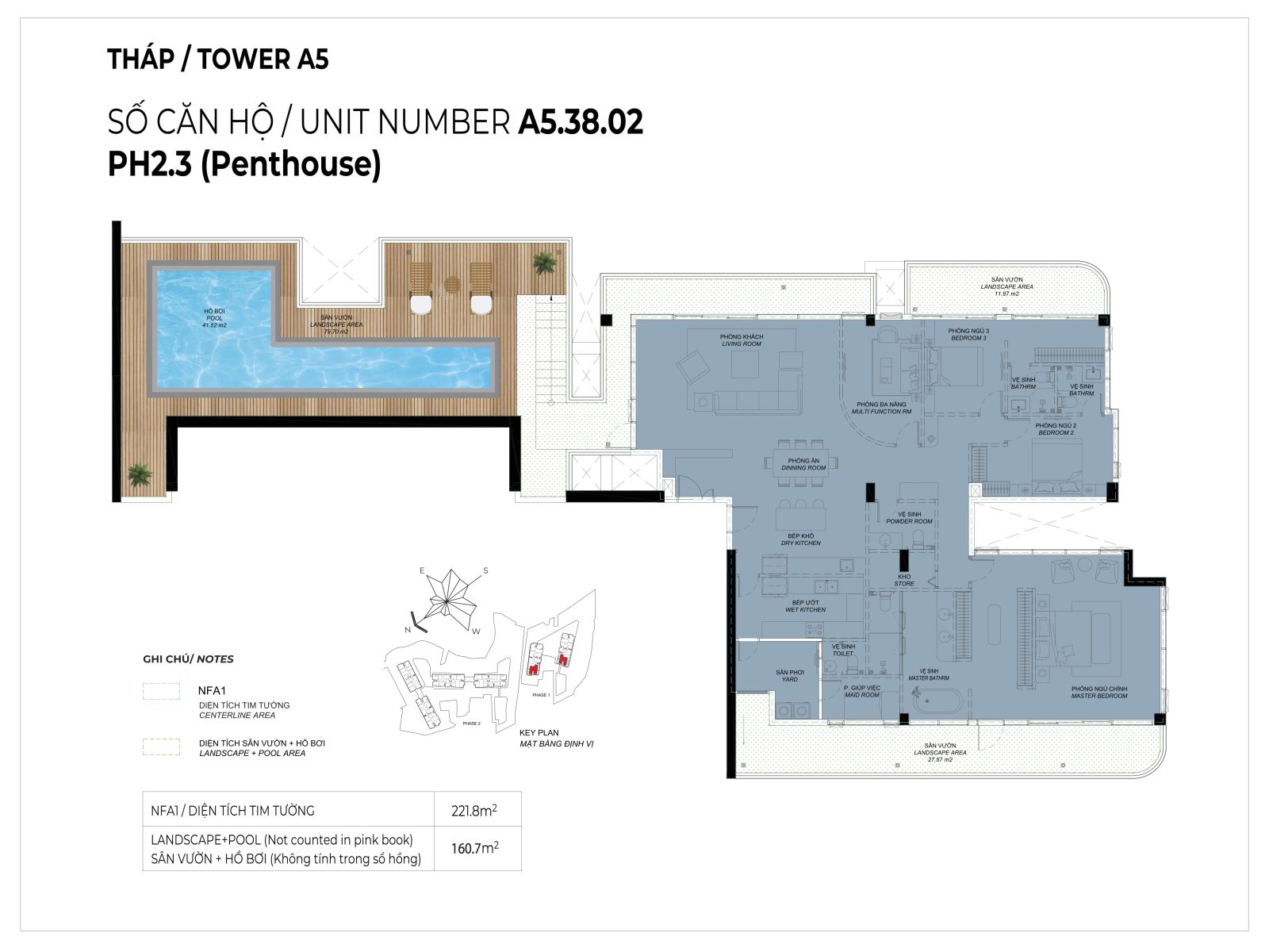 layout penthouse eaton park A5.38.02