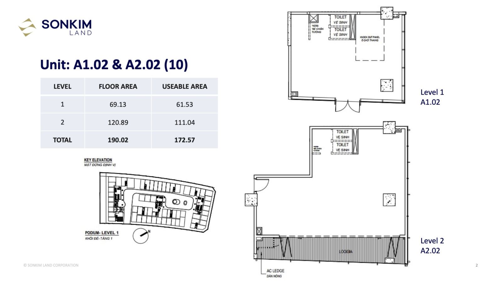 Layout shophouse galleria residence 1