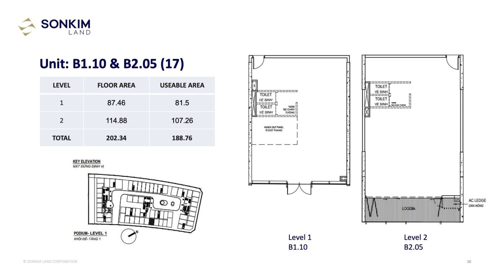 Layout shophouse galleria residence 7