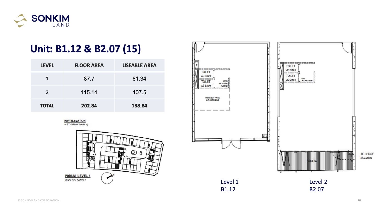 Layout shophouse galleria residence 8