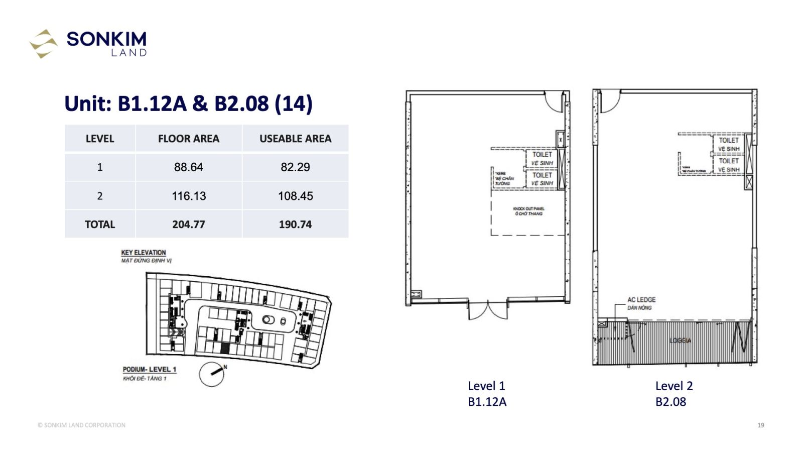 Layout shophouse galleria residence 9