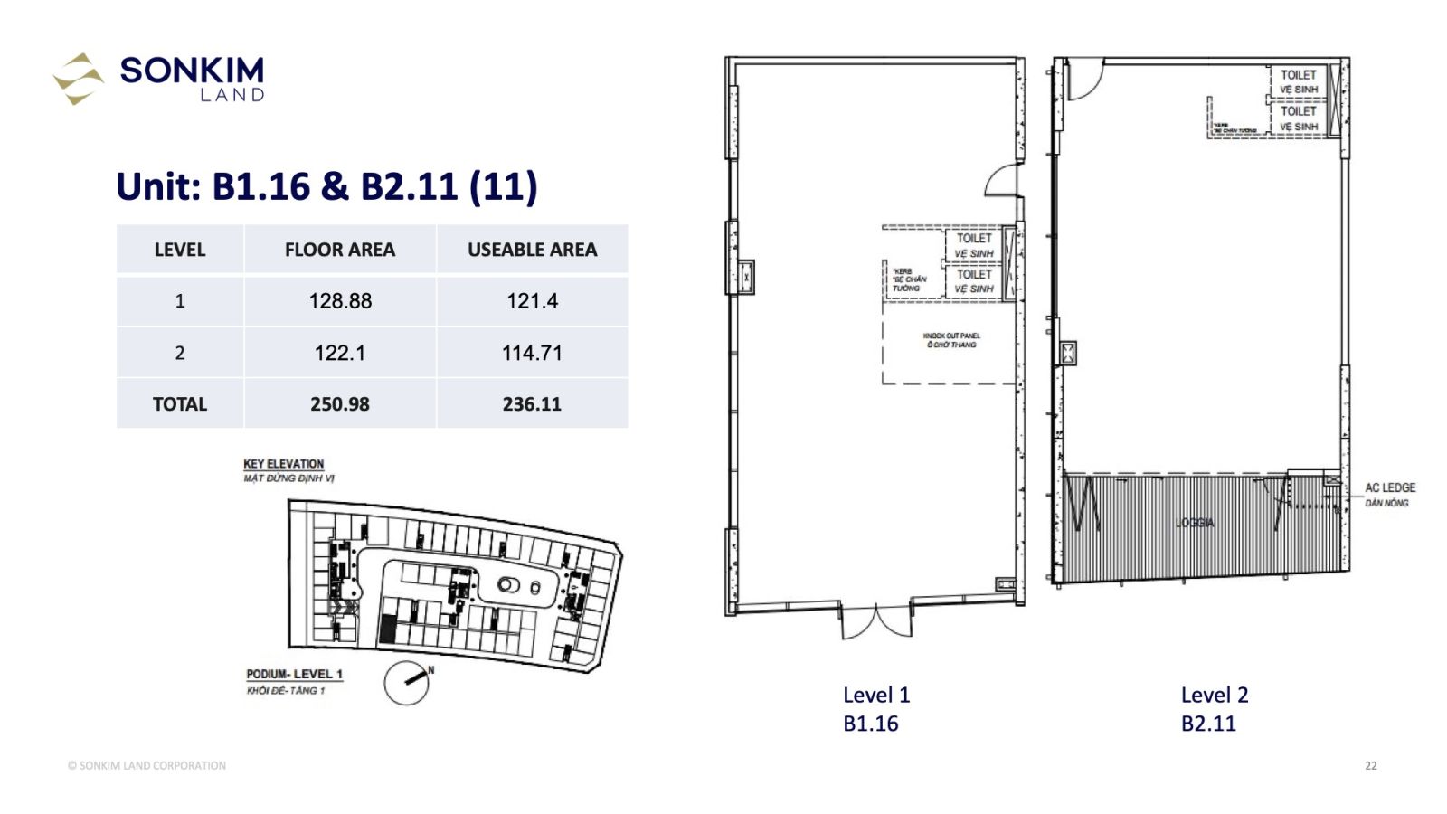 Layout shophouse galleria residence 13