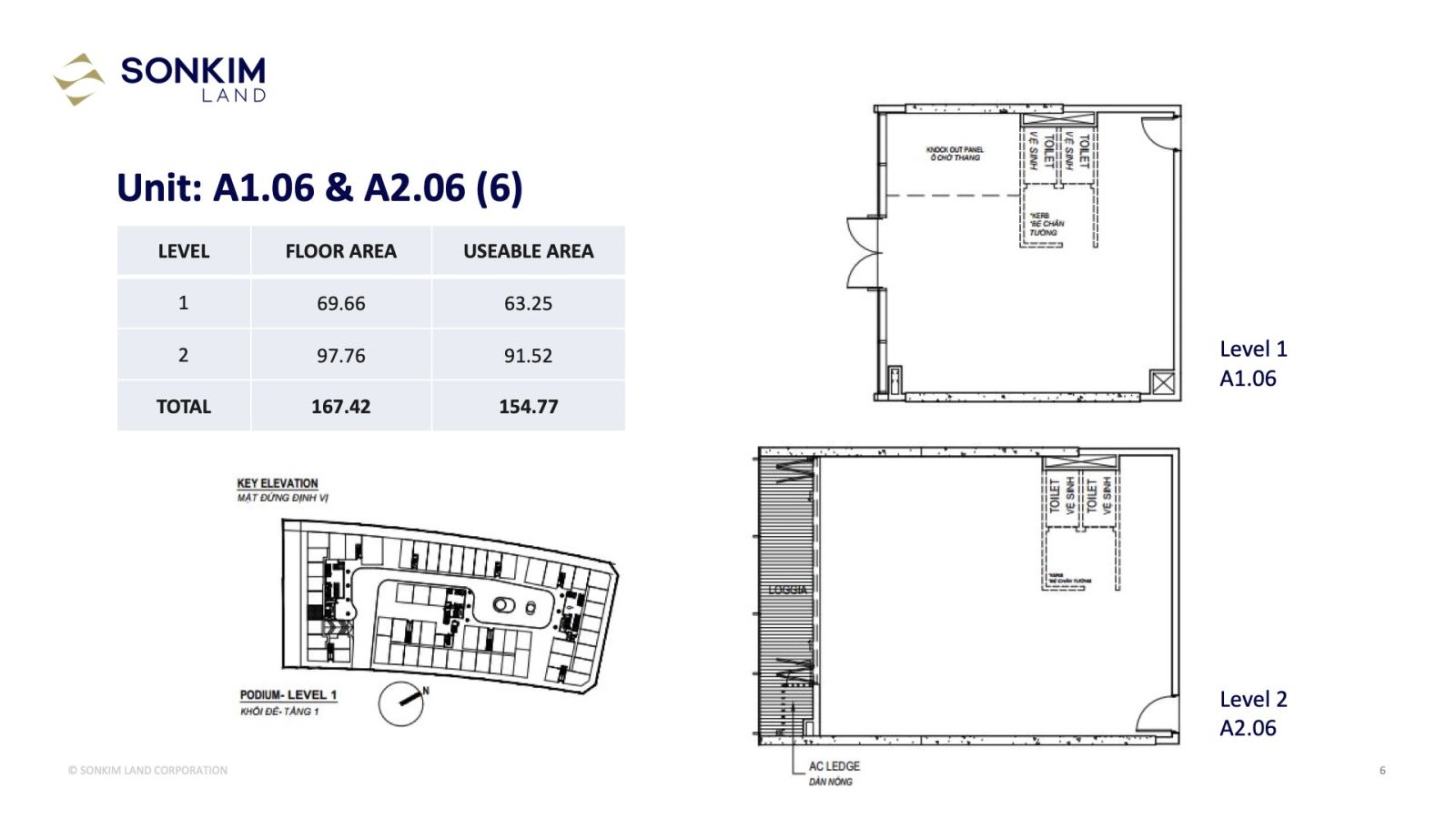 Layout shophouse galleria residence 25