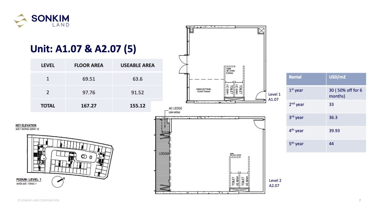 Layout shophouse galleria residence 26