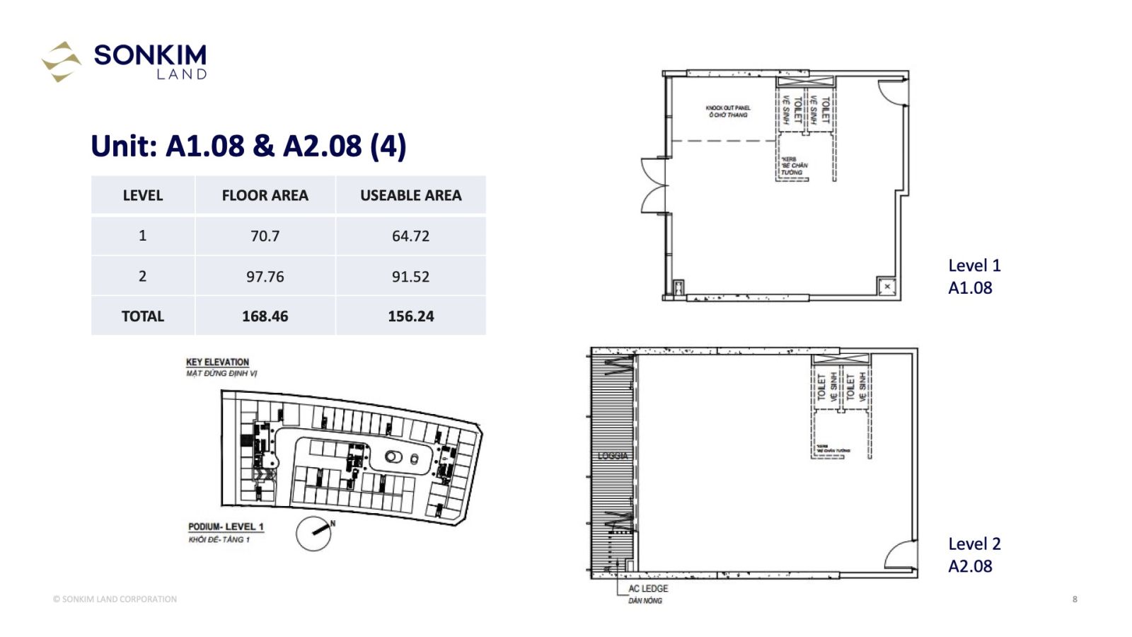 Layout shophouse galleria residence 27