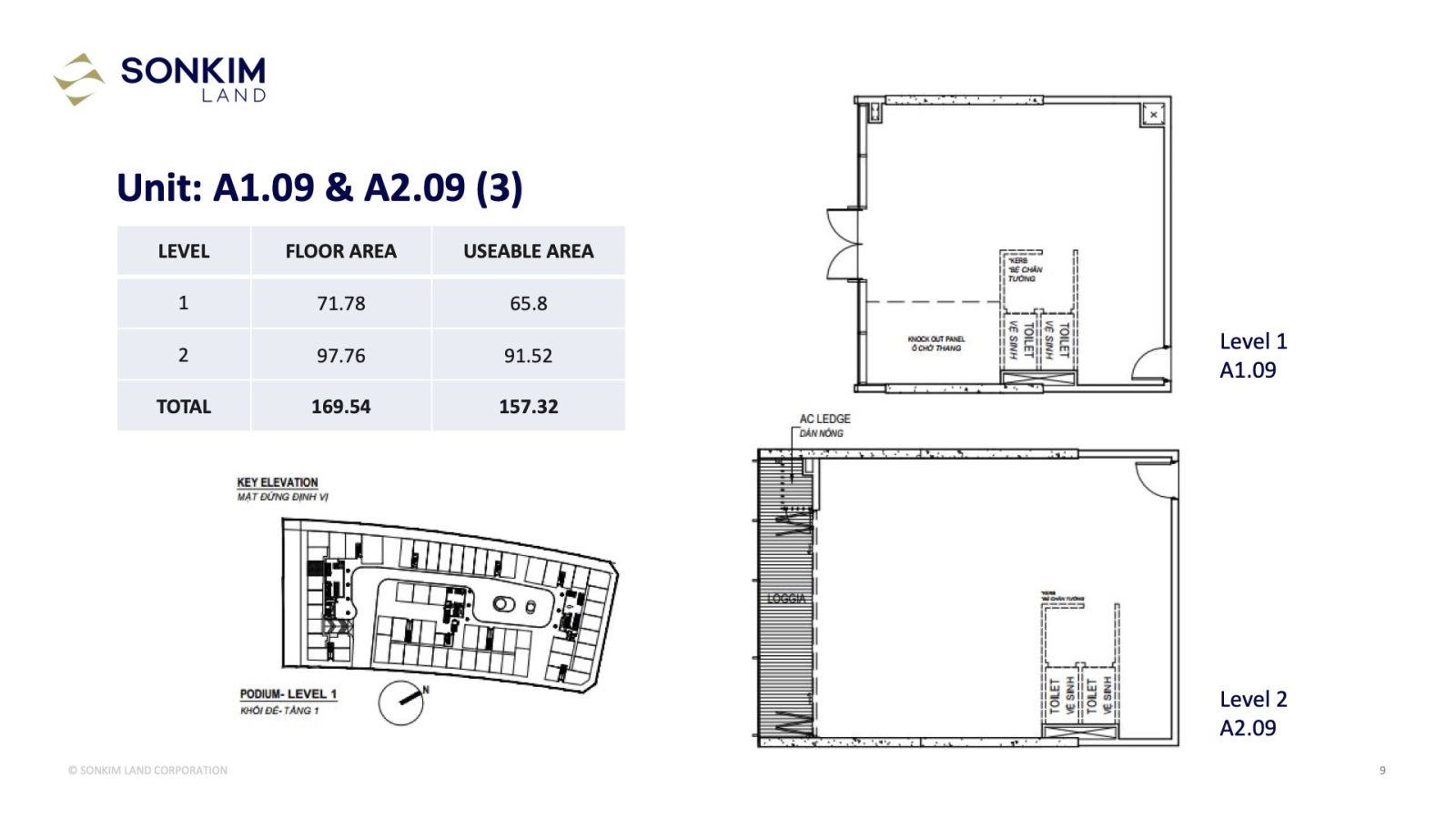 Layout shophouse galleria residence 28